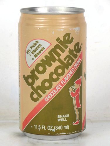 1984 Brownie Chocolate 12oz Can Ridgely Missouri