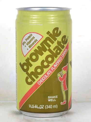 1982 Brownie Chocolate 12oz Can Washington North Carolina