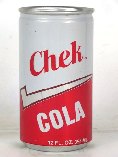1979 Chek Cola 12oz Can Orlando Florida