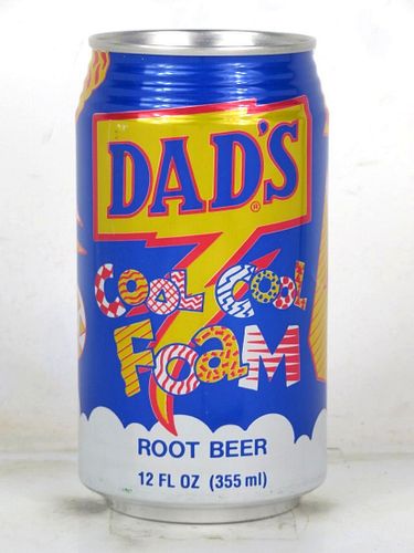 1992 Dad's Root Beer "Cool Cool Foam" 12oz Can