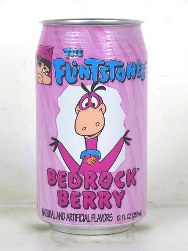 1994 Flintstones Bedrock Berry 12oz Can New Jersey