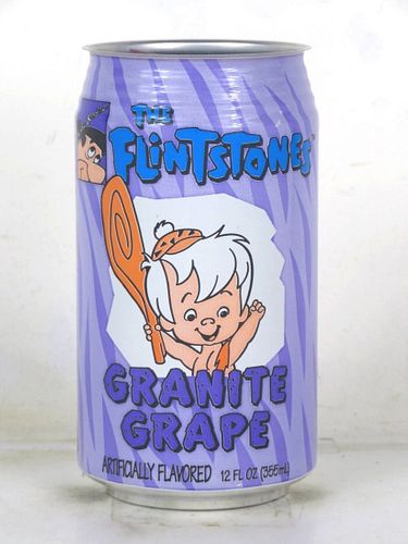 1994 Flintstones Granite Grape 12oz Can New Jersey