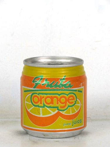 1985 Fruita Orange Juice 177mL Can Otaheite Trinidad West Indies