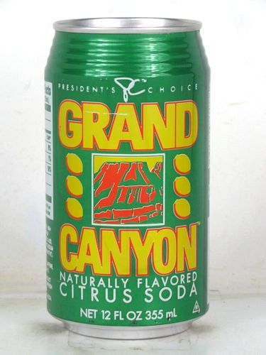 1994 Grand Canyon Citrus Soda 12oz Can West Seneca New York