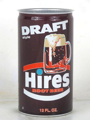 1975 Hires Draft Root Beer 12oz Can Merced California