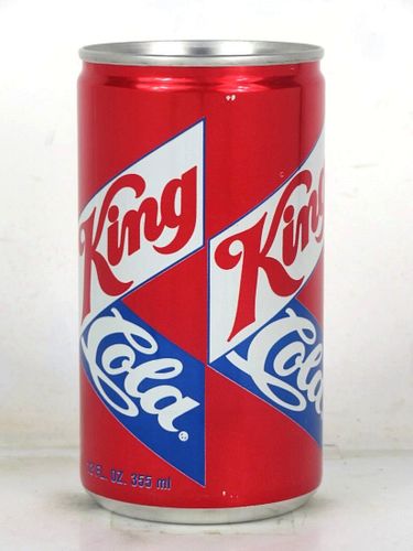 1978 King Cola 12oz Can New York