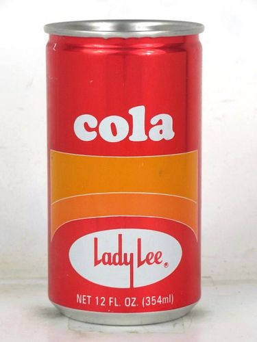 1979 Lady Lee Cola 12oz Can Dublin California