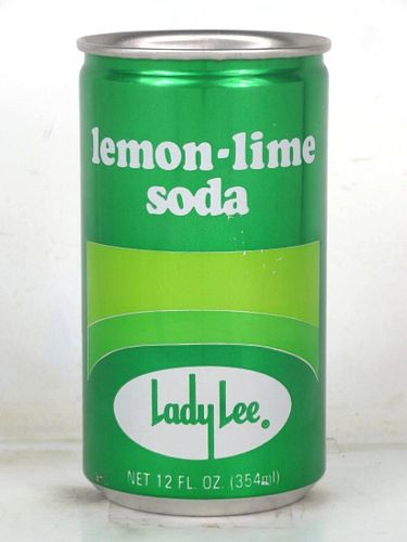 1979 Lady Lee Lemon Lime 12oz Can Dublin California