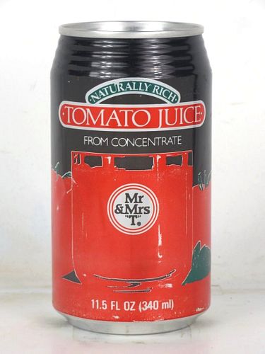 1995 Mr. & Mrs. T Tomato Juice 12oz Can