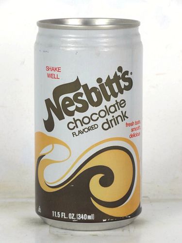 1983 Nesbitt's Chocolate Drink 12oz Can Norcross Georgia