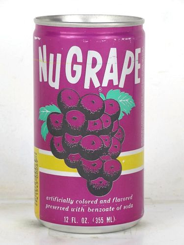 1979 Nugrape (w/UPC) 12oz Can Doraville Georgia