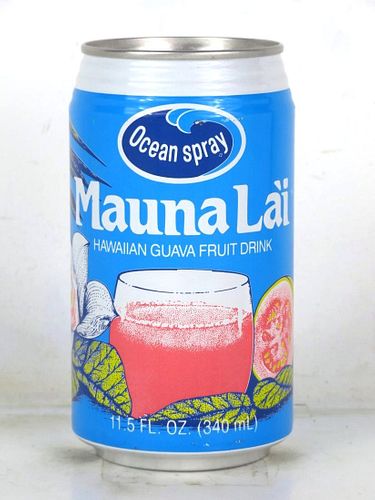 1990 Ocean Spray Mauna Lai Guava Drink 12oz Can