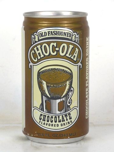 1993 Old Fashioned Choc-Ola Chocolate Drink 12oz Can Sebastopol California
