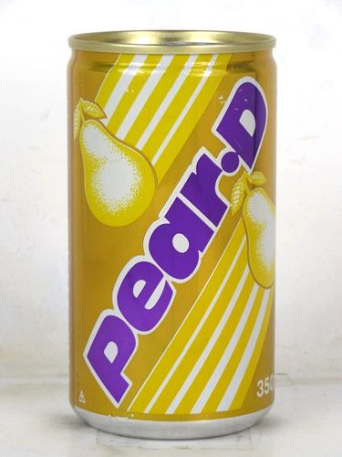 1978 Pear D Soda 12oz Can Trinidad West Indies