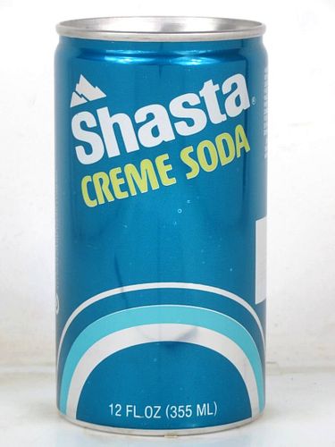 1977 Shasta Creme Soda (in yellow) 12oz Can
