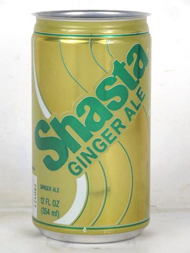 1985 Shasta Ginger Ale 12oz Can