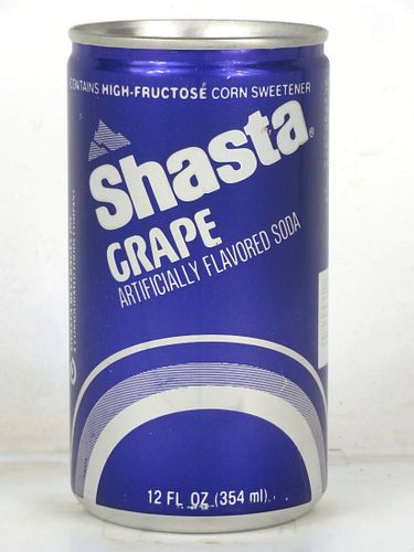 1977 Shasta Grape Soda 12oz Can "7"