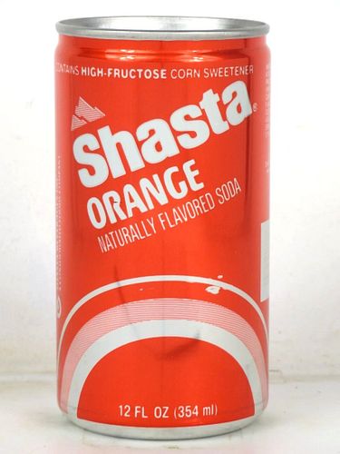1977 Shasta Orange Soda 12oz Can