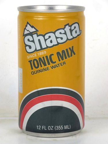 1977 Shasta Tonic Mix Quinine Water Soda 12oz Can