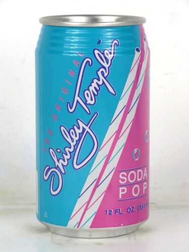 1994 Shirley Temple Soda Pop 12oz Can Santa Rosa California