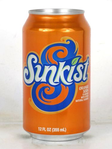 2010 Sunkist Orange Soda 12oz Can Plano Texas