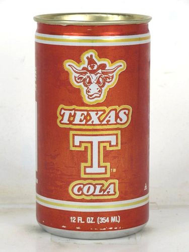 1979 Texas T Cola 12oz Can Houston