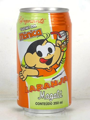 1996 Turma Da Monica Orange Soda 350mL Can Brazil