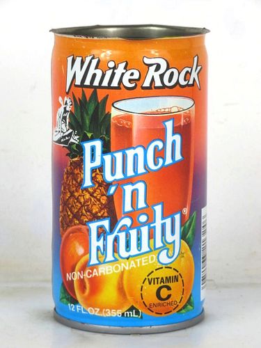 1978 White Rock Punch N Fruity Soda 12oz Can