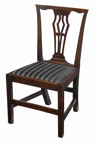 Chippendale Walnut Side Chair