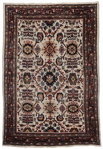 Ivory Field Mahal Carpet
