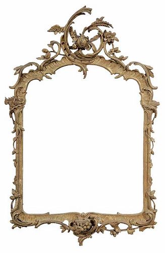 Continental Rococo Carved and Gilt