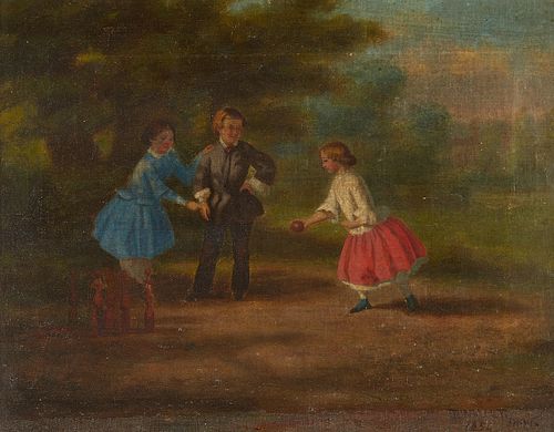 David Broderick Walcott Oil Painting 1854