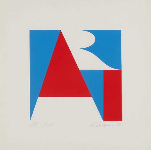 Robert Indiana "The American Art" 1970