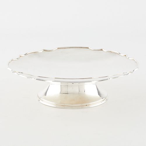 Sterling Silver Sheffield Cake Stand