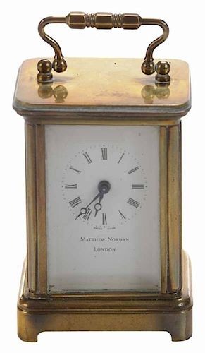 Matthew Norman Miniature Clock