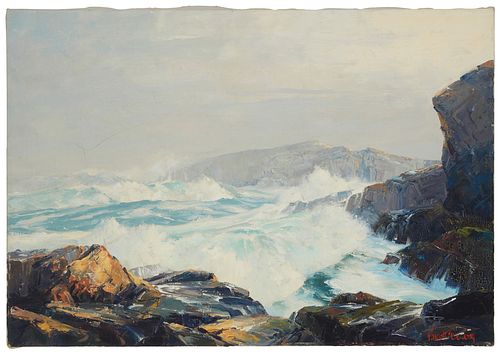 Bennett Bradbury (1914-1991), "Mystic Sea"