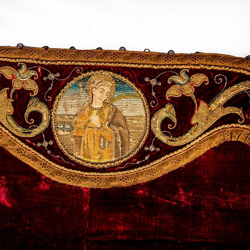 16th Century European Embroidered Wall Hanging