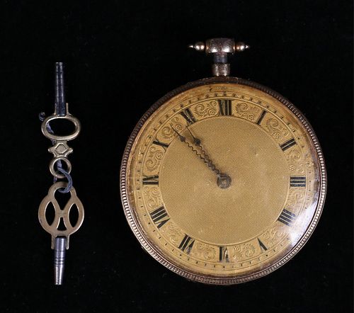 French Repeating Musical Pocket Watch
