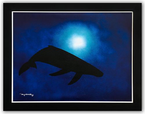 Wyland- Original Painting on Canvas "Deep Blue"