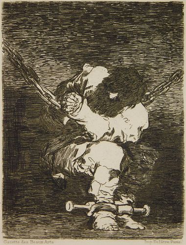 Francisco Goya etching