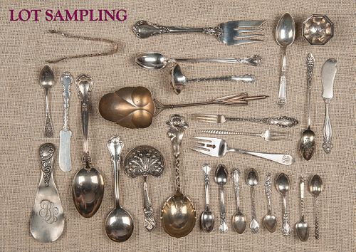Collection of sterling silver flatware, 172.2 ozt.