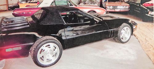 1990 Chevrolet Corvette hardtop, approximately 74,