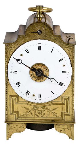 Dutch Brass Carriage Clock
