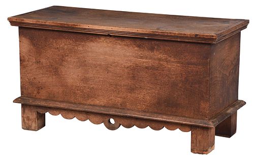 Southern Carved Walnut Blanket Chest