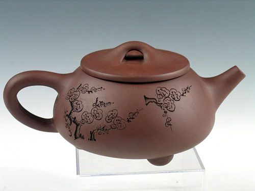 Chinese Yixing Teapot, Marked.