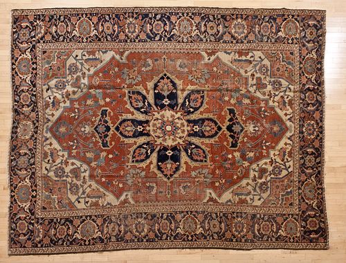 Serapi carpet, ca. 1900, 12' x 9'9".