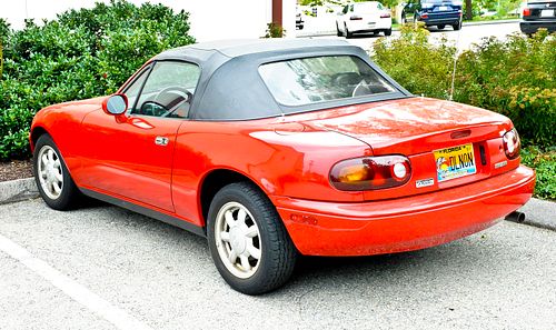 1993 Mazda Miata MX5 automatic convertible with 10