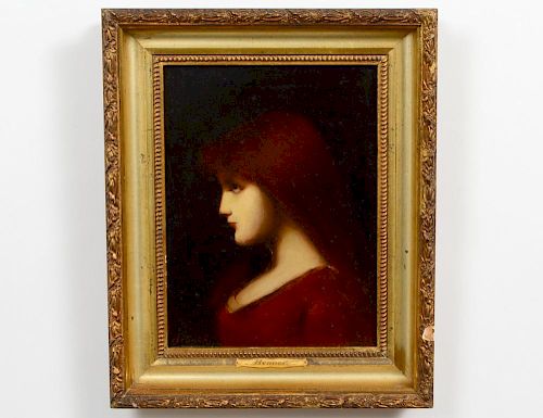 JEAN JACQUES HENNER (French. 1829-1905)