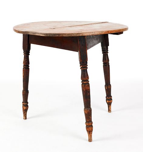 Pine work table, 19th c., 27 1/2" h., 30 3/4" w.