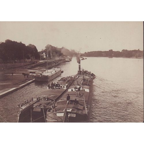 Photographic Print of the Seine River Near Paris